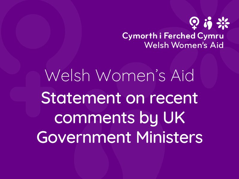 Welsh Women’s Aid Statement on recent comments by UK Government Ministers